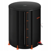 VEVOR FOLDABLE RAIN BARREL 201L PVC 1000D STABLE PORTABLE