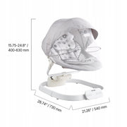 VEVOR ELECTRIC BABY SWING 3 SPEEDS REMOTE BLUETOOTH