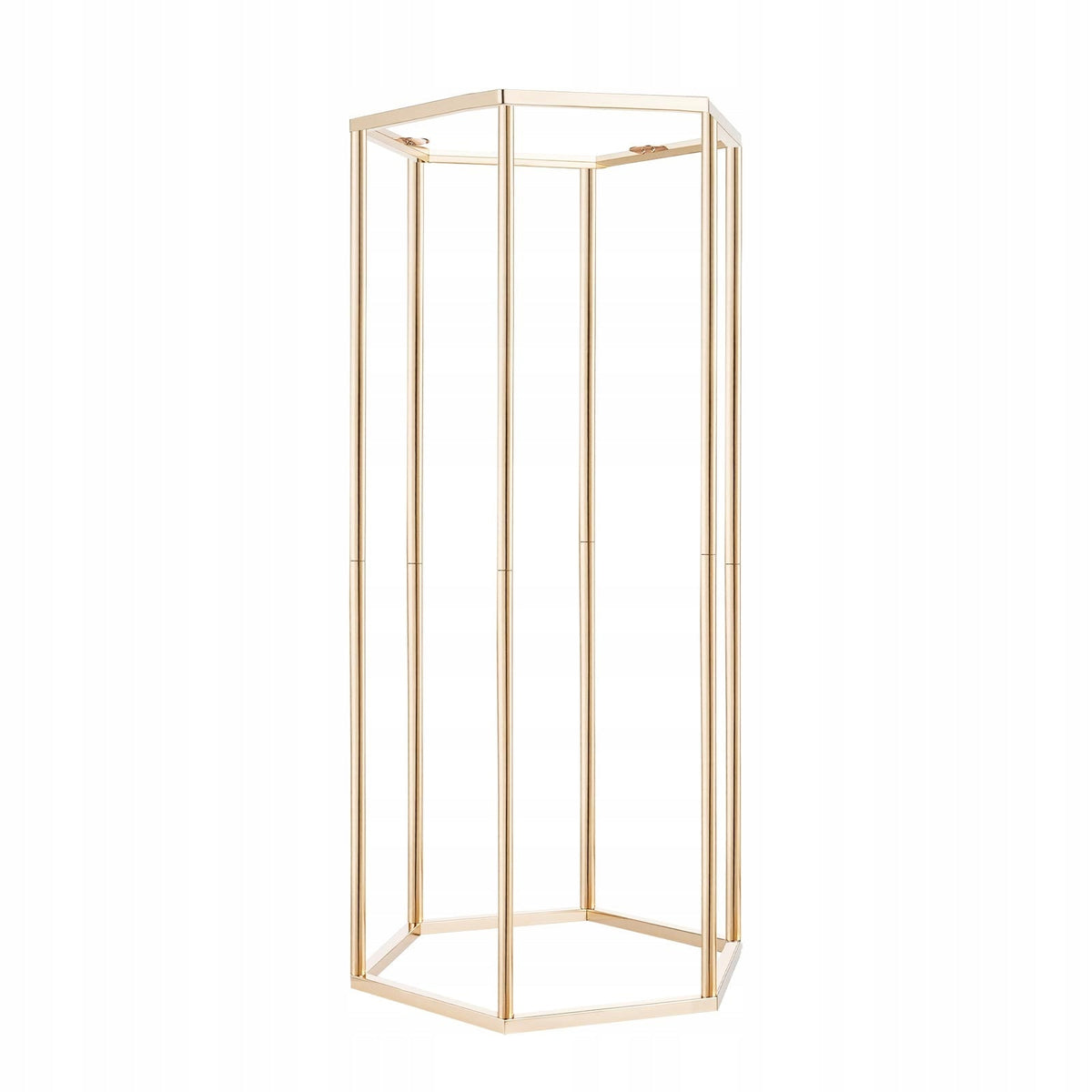 VEVOR Wedding Flower Stand 10pcs 290x250x600mm Gold Solid Set
