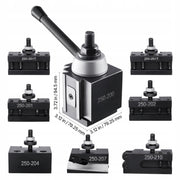 VEVOR QUICK CHANGE TOOL POST SET 8 PCS FOR LATHES 10-15 INCH