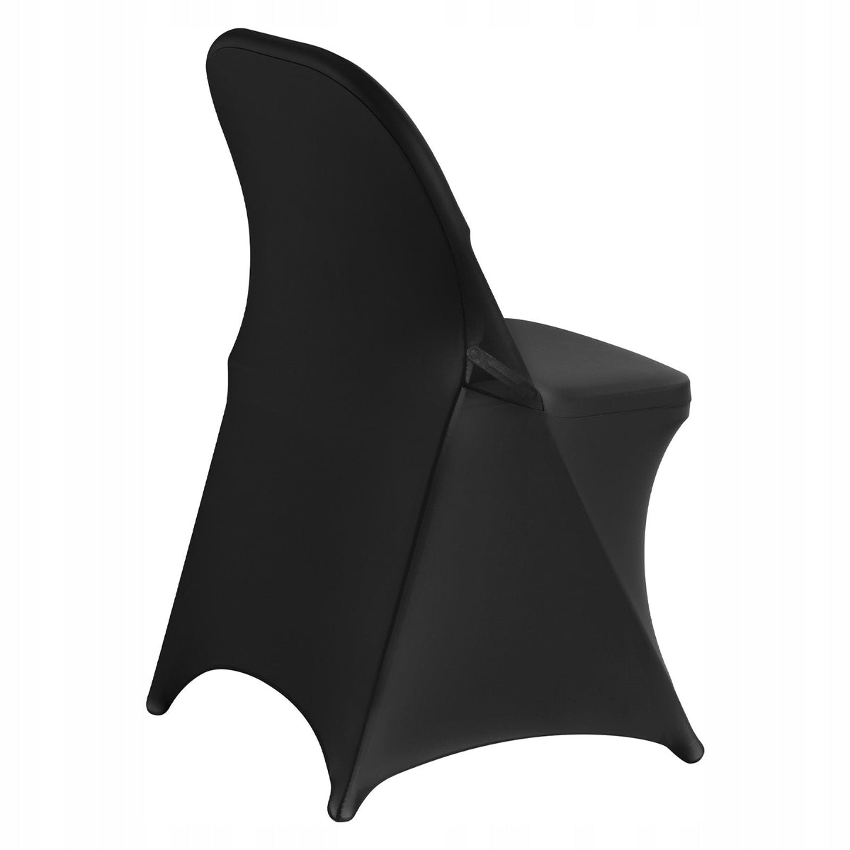 VEVOR CHAIR COVERS 150 PCS ELASTIC BLACK POLYESTER SPANDEX