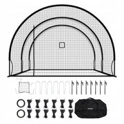 VEVOR 606 x 366 x 250 cm Professional Baseball Batting Cage Net