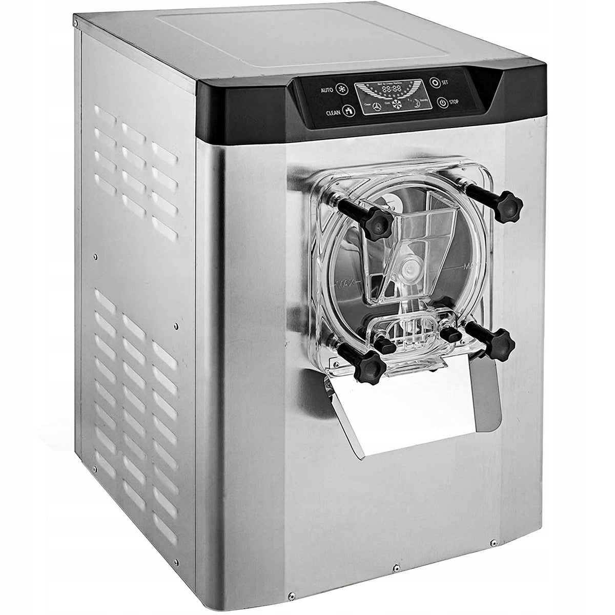 VEVOR COMMERCIAL ICE CREAM MACHINE 16-20L H 1400W STAINLESS STEEL LCD