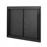VEVOR BBQ ACCESS DOOR DOUBLE 788X610X46 MM MATTE BLACK