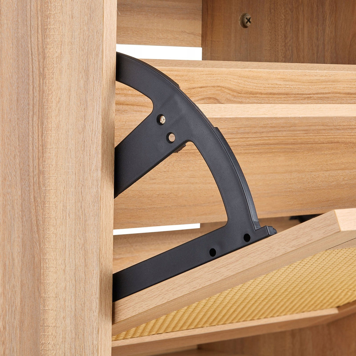 VEVOR SHOE BENCH WITH SHELF 100X30X53 CM STRONG FOR HALLWAY NATURAL