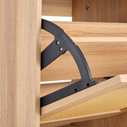 VEVOR SHOE BENCH WITH SHELF 100X30X53 CM STRONG FOR HALLWAY NATURAL