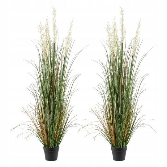 VEVOR ARTIFICIAL GRASS 2 PIECES 1499MM REALISTIC GREEN DECORATION