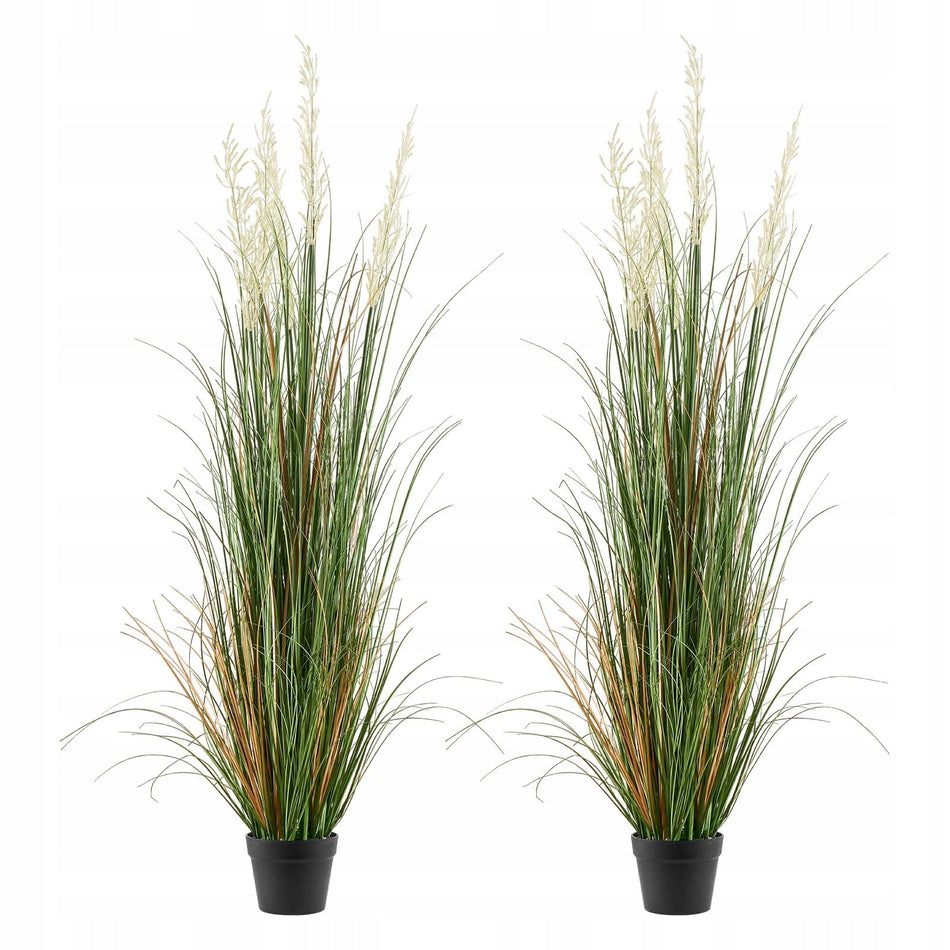 VEVOR ARTIFICIAL GRASS 2 PIECES 1499MM REALISTIC GREEN DECORATION