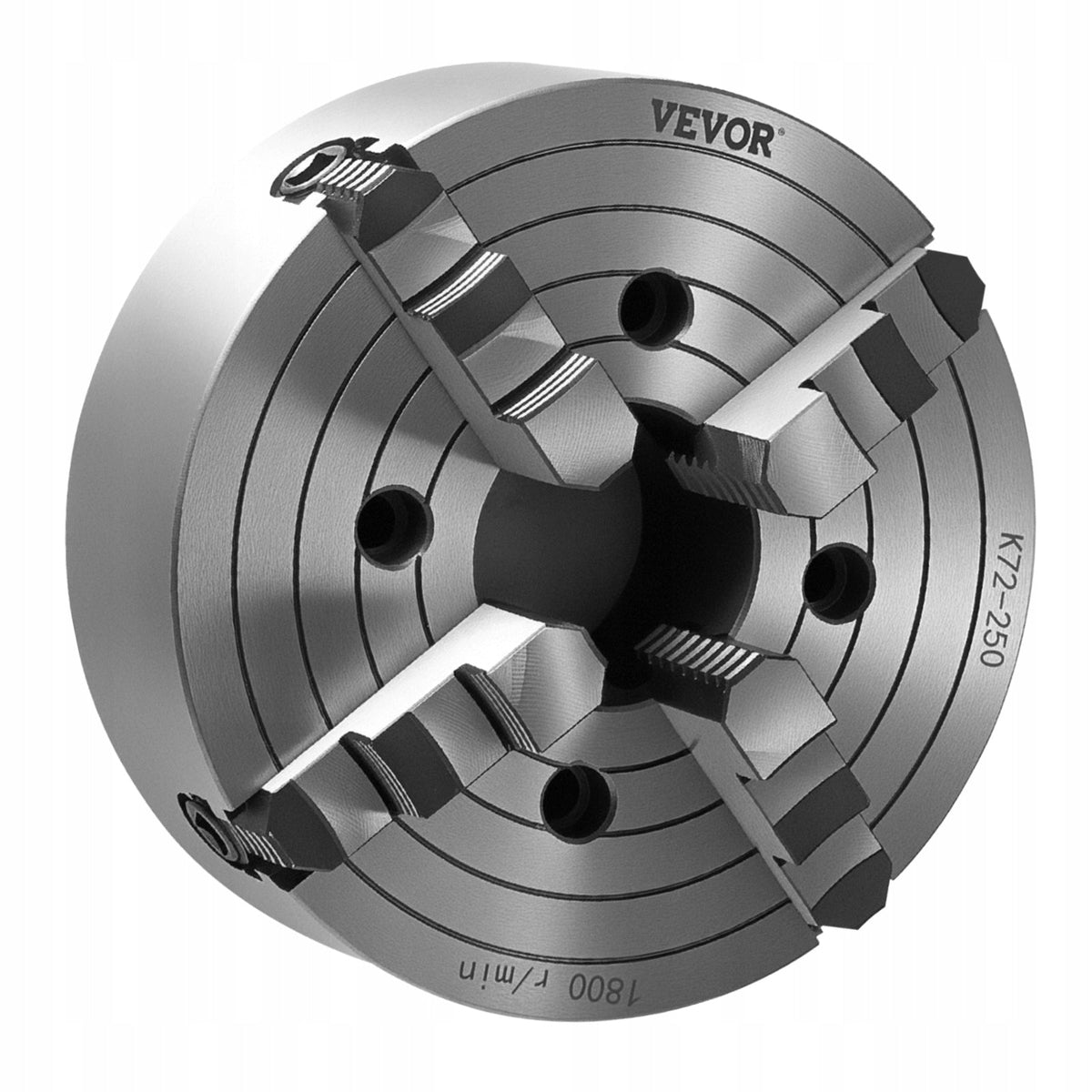 VEVOR LATHE CHUCK 250MM 4-JAW SELF-CENTERING HEAVY-DUTY HT300