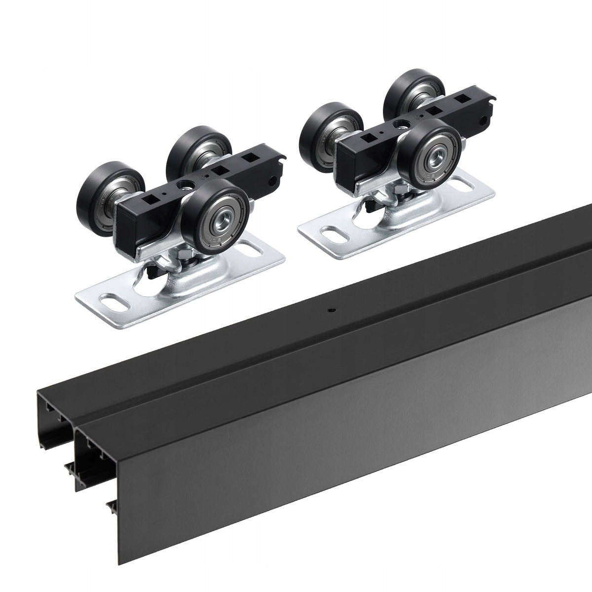 VEVOR Sliding Door Track Kit 1219mm Aluminum Heavy Duty System