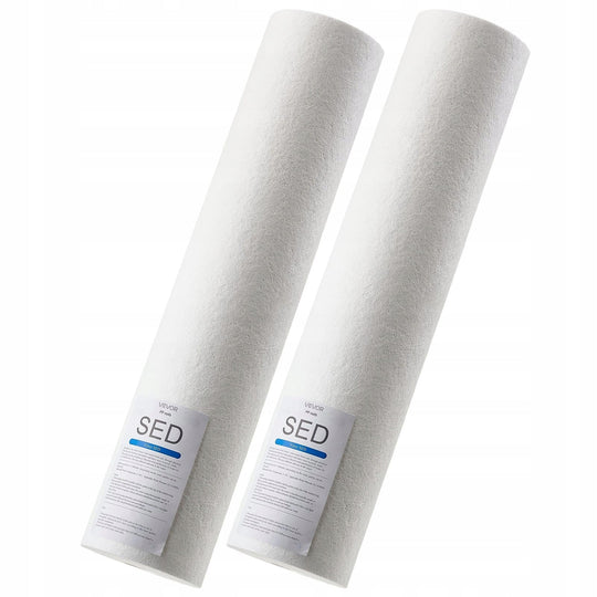 VEVOR 2-PACK WHOLE HOUSE WATER FILTER REPLACEMENT CARTRIDGES 115X507MM