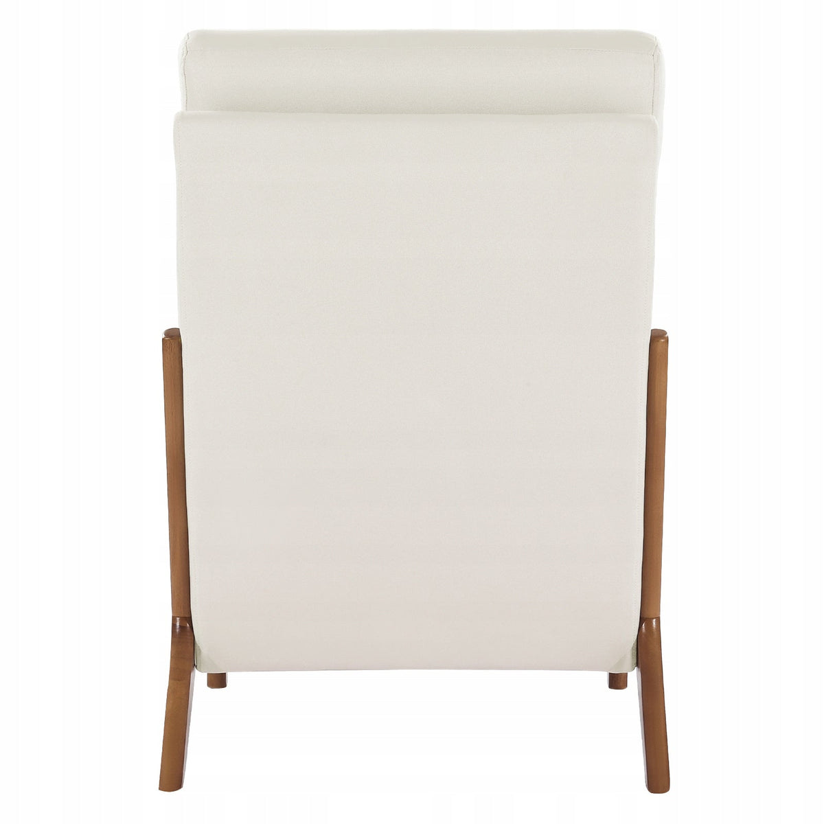 VEVOR PREMIUM MID CENTURY WOODEN HIGH BACK ACCENT ARMCHAIR