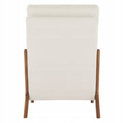 VEVOR PREMIUM MID CENTURY WOODEN HIGH BACK ACCENT ARMCHAIR