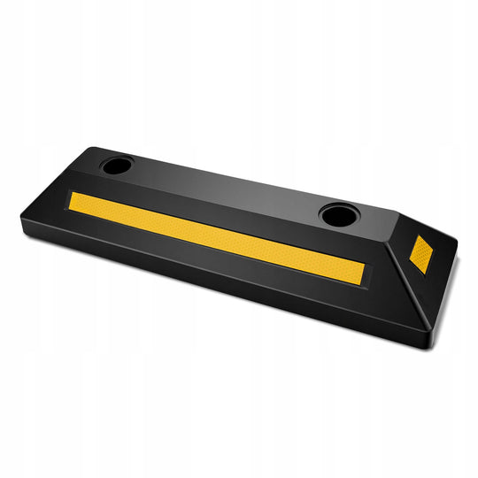VEVOR PARKING BLOCKS 2 PCS 548X158X94 MM STRONG RUBBER WHEEL STOPS