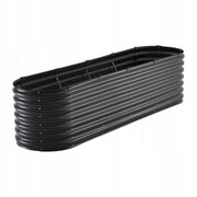 VEVOR 240X60X56 CM GALVANIZED METAL RAISED GARDEN BED PLANTER