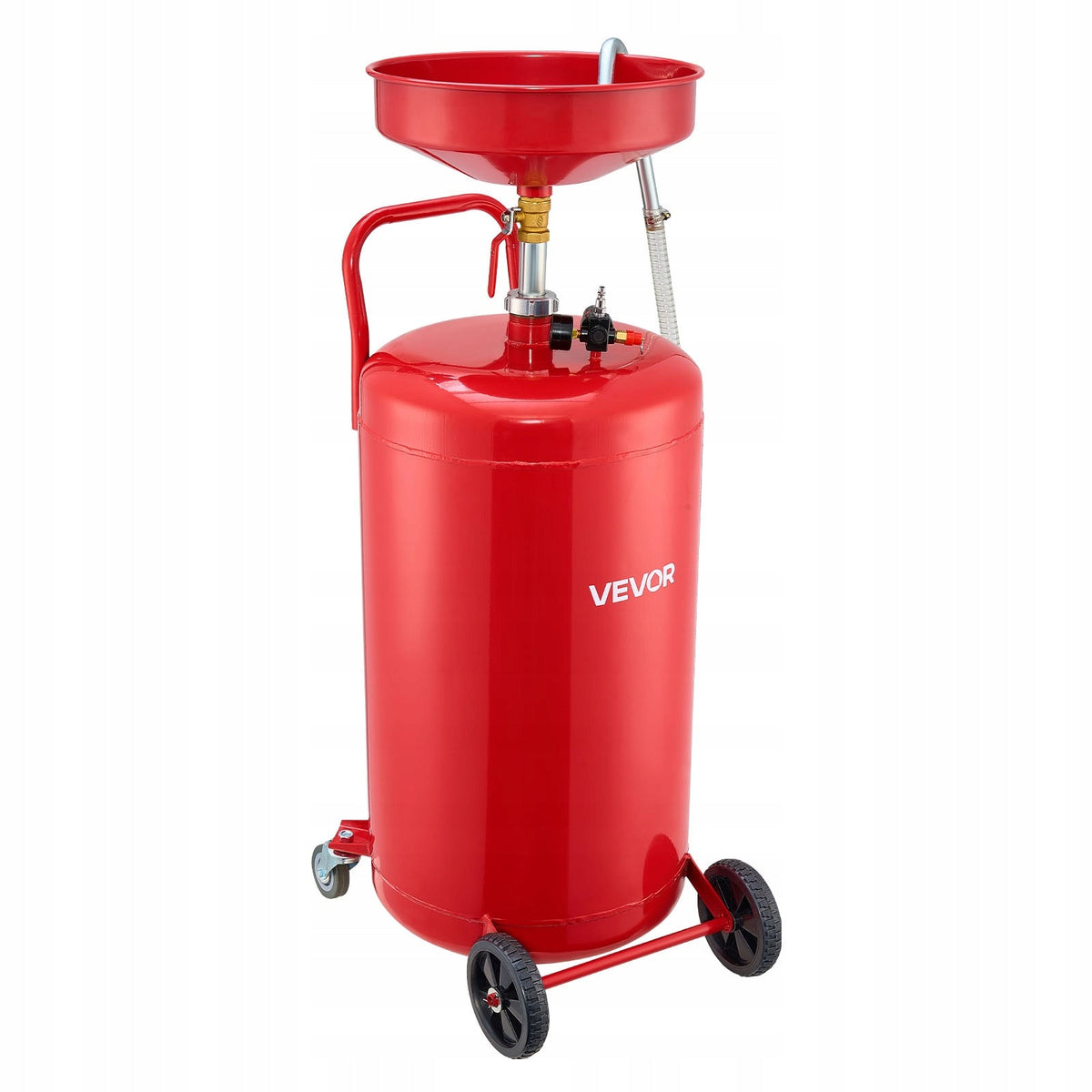 VEVOR 95L OIL DRAIN PAN PROFESSIONAL PORTABLE WITH WHEELS