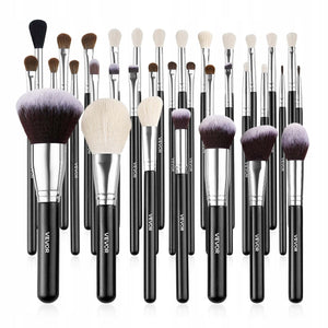 VEVOR PROFESSIONAL MAKEUP BRUSH SET 34 PIECES STRONG WOOD