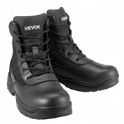 VEVOR MEN'S 6 INCH WORK BOOTS LIGHTWEIGHT TACTICAL NON-SLIP BLACK