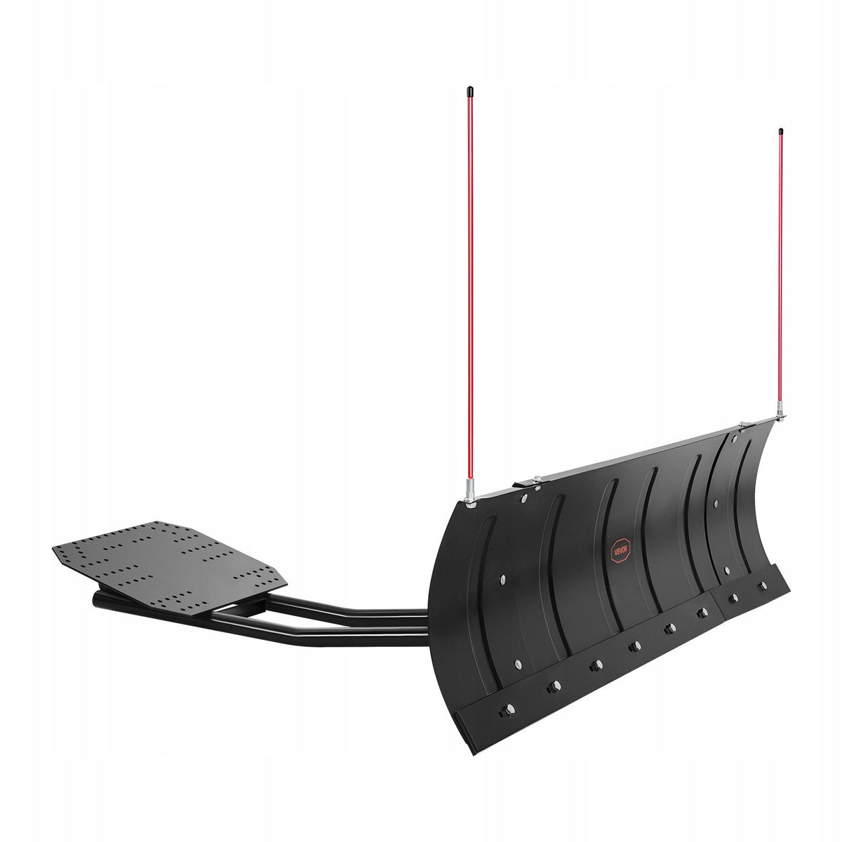 VEVOR Snow Plow, Adjustable 109-152 cm, Heavy Duty Steel Set for ATV UTV