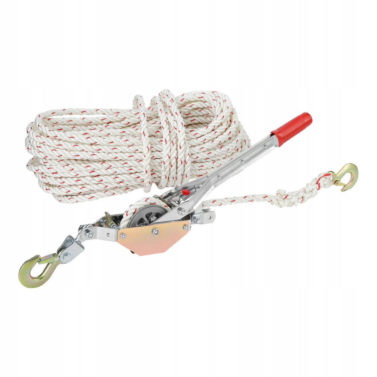 VEVOR MANUAL WINCH 0.75T 30.48M POLYESTER ROPE STRONG AND SOLID