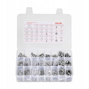 VEVOR 1110-PIECE SCREW AND NUT SET STAINLESS STEEL PROFESSIONAL