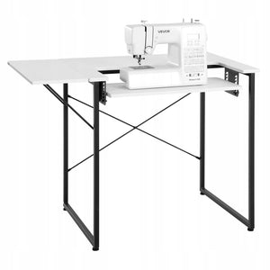 PROFESSIONAL SEWING TABLE VEVOR FOLDING TOP ADJUSTABLE SHELF STRONG