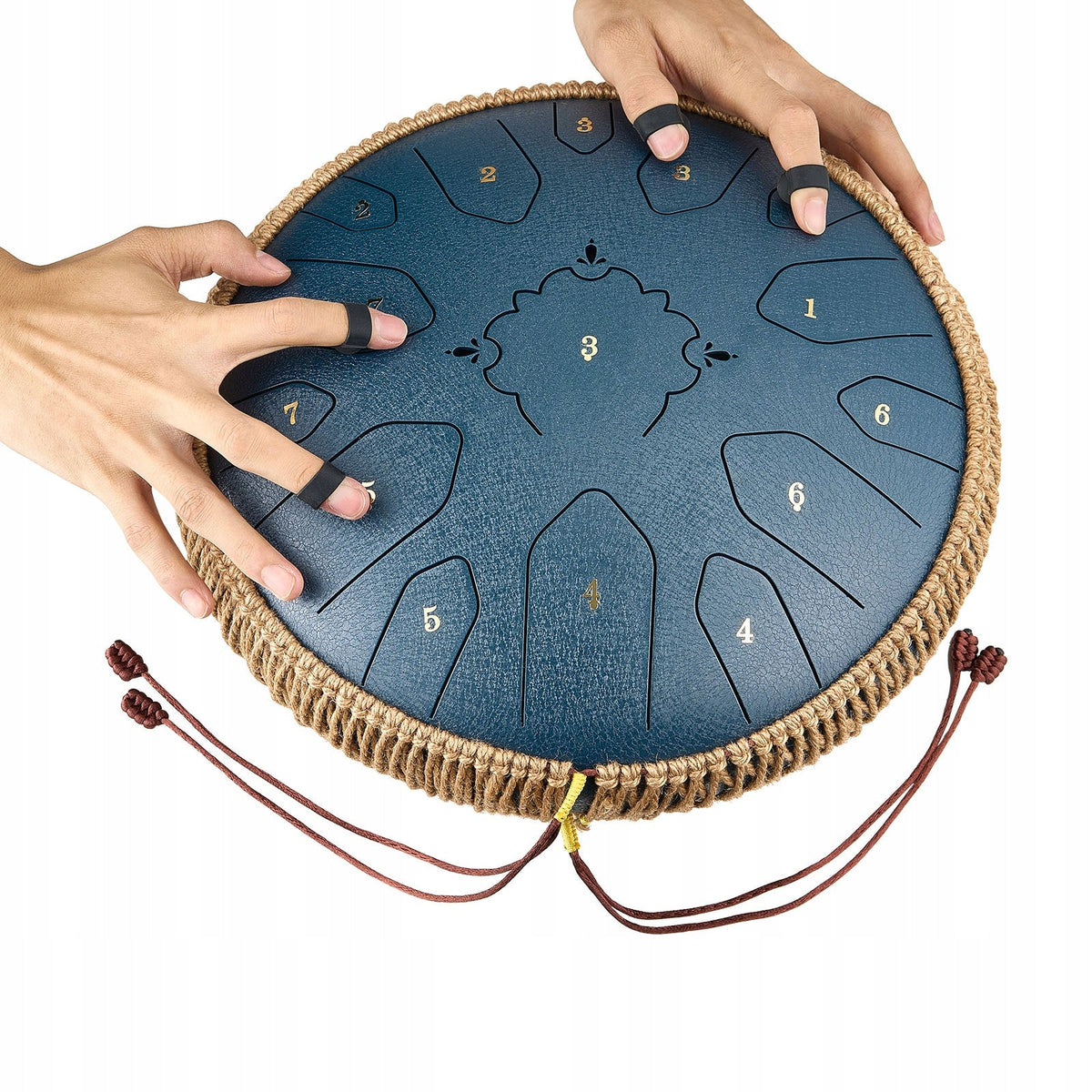PROFESSIONAL VEVOR 33 CM 15-NOTE TONGUE DRUM RAIN DRUM STRONG