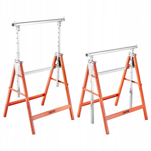 VEVOR TELESCOPIC SCAFFOLDING TRESTLES 2 PCS 200 KG CAPACITY SOLID SUPPORTS