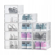 VEVOR SHOE STORAGE BOXES, 12-PACK, FOLDABLE, BEST