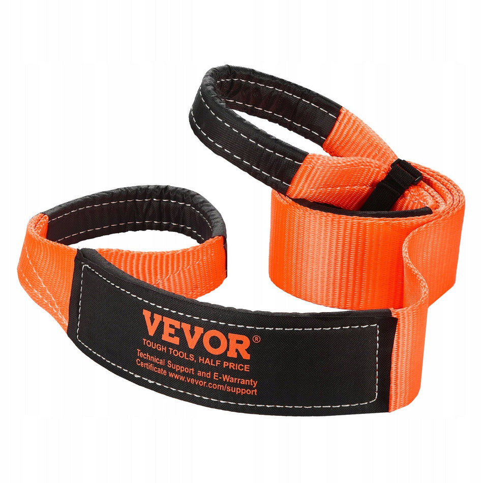 VEVOR TOW STRAP 7.6 CM X 2.4 M POLYESTER STRONG AND DURABLE 16329 KG