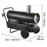 VEVOR 20 KW PROFESSIONAL DIESEL HEATER WITH REGULATION