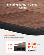VEVOR FLOOR TILE SET 315X315 MM 9-PIECE STRONG INTERLOCKING