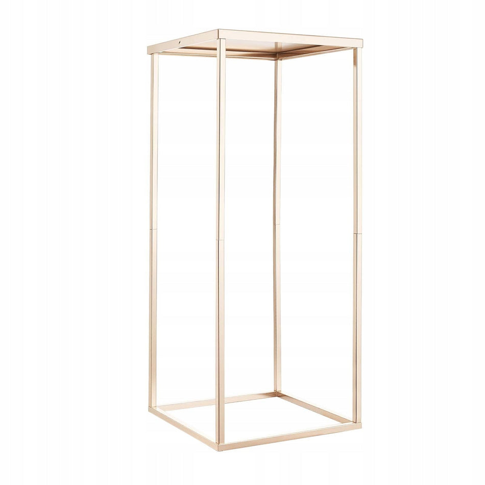 VEVOR WEDDING FLOWER STAND 250X250X600 MM 10 PCS GOLD STURDY SET