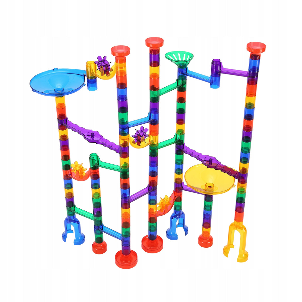 VEVOR MARBLE RUN SET 150 PIECES EDUCATIONAL GAME MARBLE TRACK BUILDING BLOCKS
