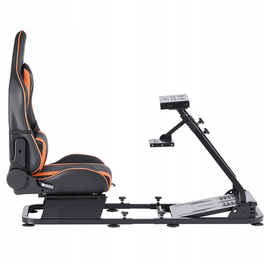 VEVOR PREMIUM STEERING WHEEL STAND COCKPIT SIMULATOR ADJUSTABLE STEEL