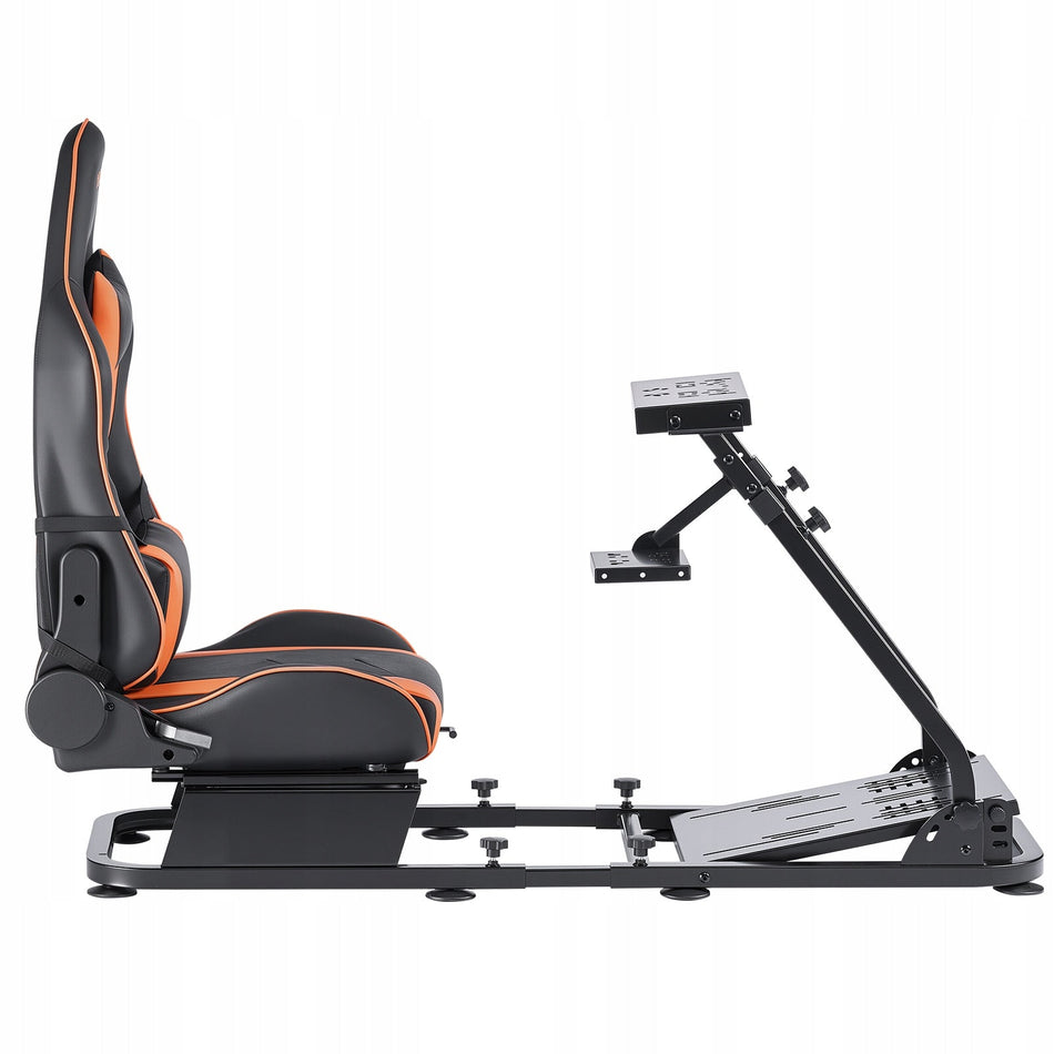 VEVOR PREMIUM STEERING WHEEL STAND COCKPIT SIMULATOR ADJUSTABLE STEEL