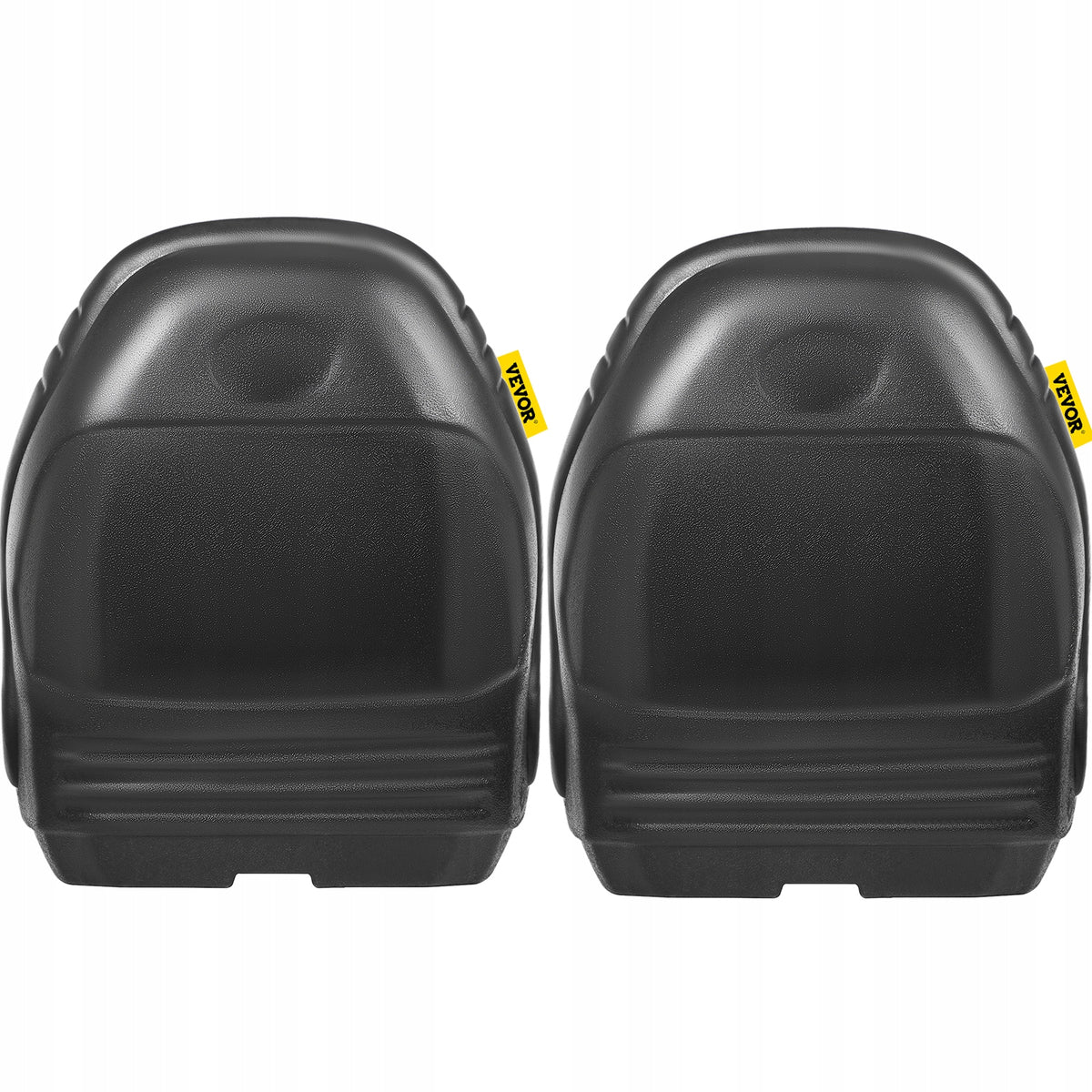 VEVOR FORKLIFT SEAT SET OF 2 VINYL COMFORTABLE BLACK