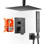 VEVOR PROFESSIONAL SHOWER FAUCET WITH 10-INCH SQUARE RAINFALL SHOWER HEAD