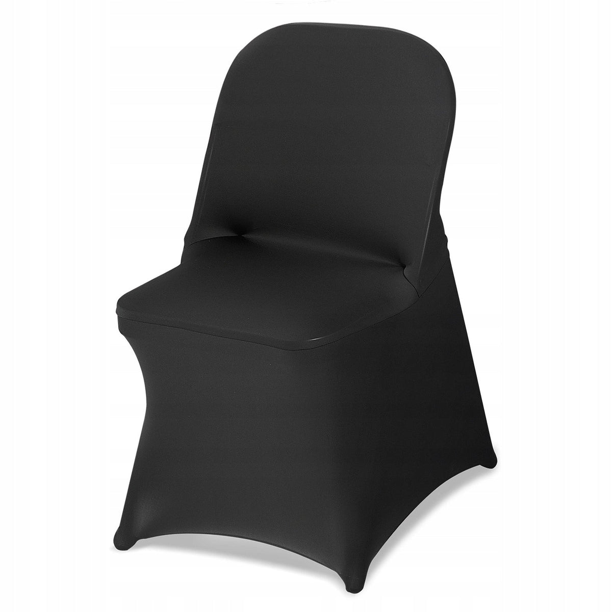 VEVOR CHAIR COVERS 150 PCS ELASTIC BLACK POLYESTER SPANDEX