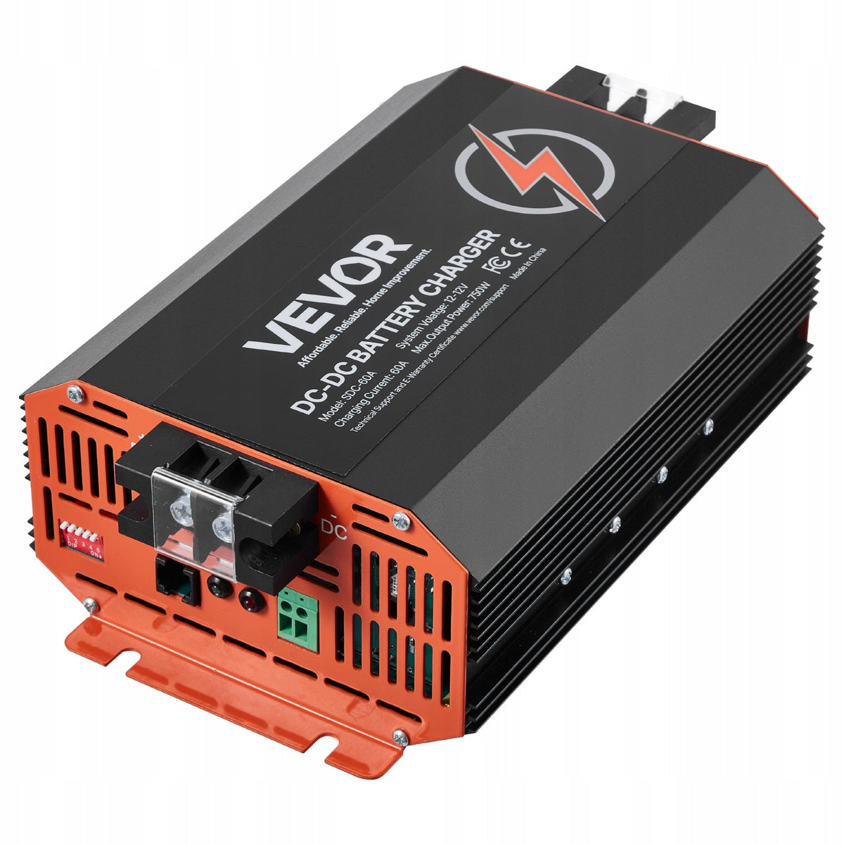 VEVOR DC TO DC BATTERY CHARGER 12V 60A 750W COMPACT POWERFUL BEST