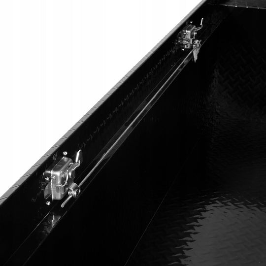 VEVOR CROSSOVER TRUCK SOLID TOOL BOX 1771MM ALUMINUM BLACK