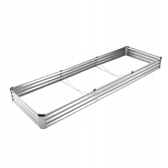 VEVOR METAL RAISED GARDEN BED 3605X1205X285MM GALVANIZED STURDY