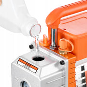 VEVOR VACUUM PUMP WITH GAUGE 3.5 CFM 99 L/MIN 180W SINGLE STAGE