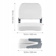 VEVOR FOLDING LOW BACK BOAT SEAT WATERPROOF STRONG