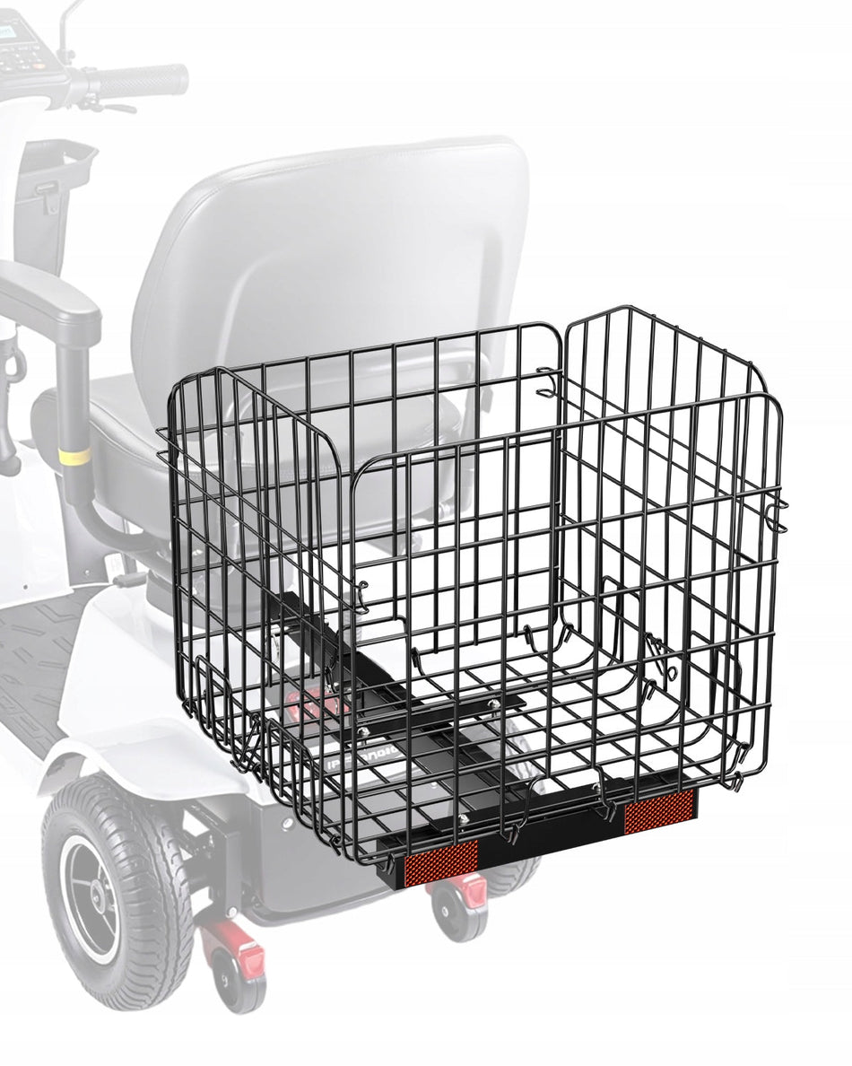 VEVOR FOLDABLE 15KG DURABLE REAR BASKET FOR MOBILITY SCOOTER