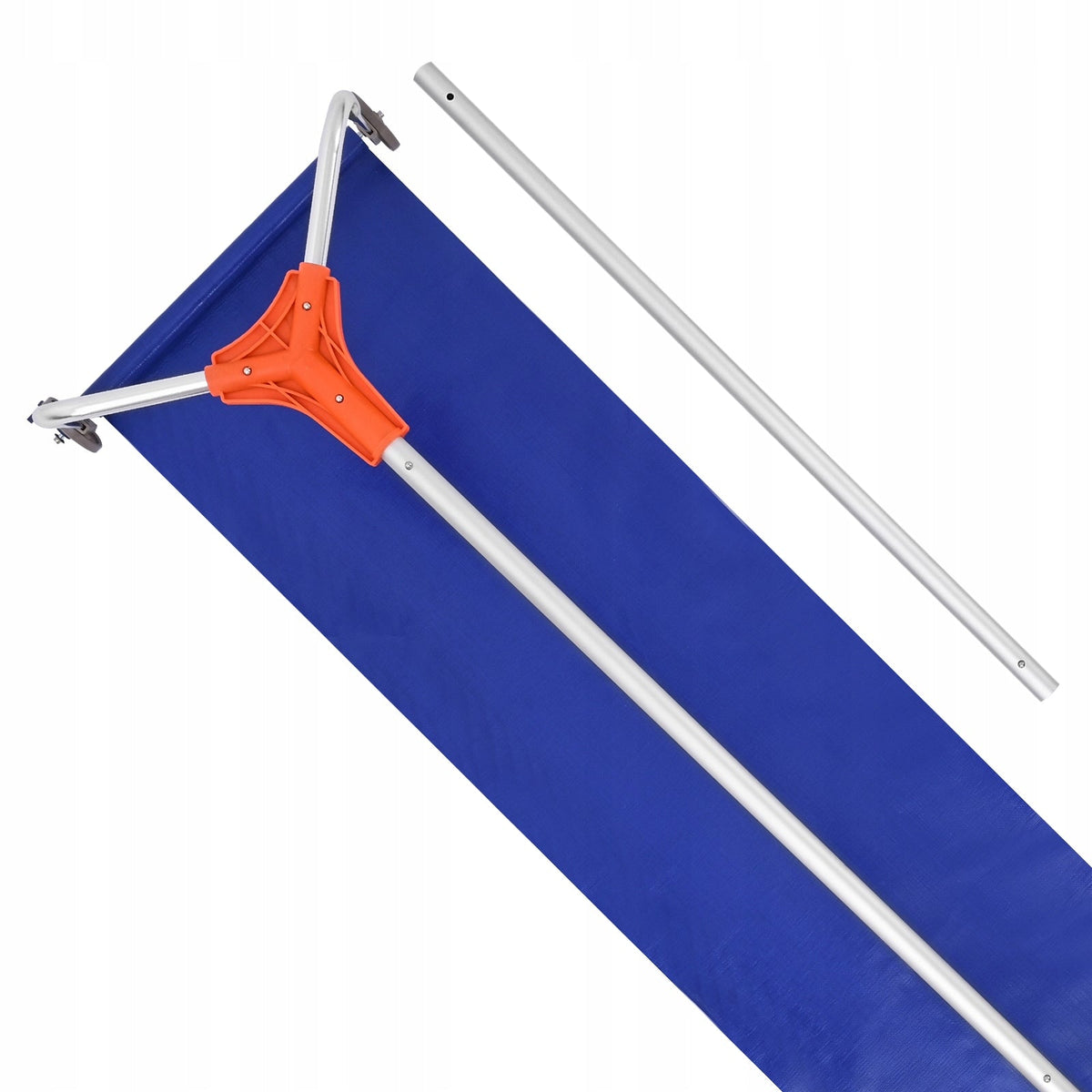 VEVOR ALUMINUM ROOF SNOW RAKE 432MM 125-542CM STRONG LIGHTWEIGHT