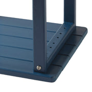 VEVOR HDPE GARDEN SIDE TABLE 45X38X44 CM STRONG BLUE