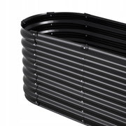 VEVOR 240X60X56 CM GALVANIZED METAL RAISED GARDEN BED PLANTER