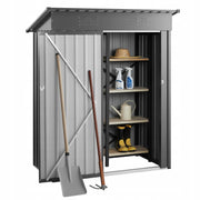 VEVOR METAL TOOL SHED LOCKABLE DOOR 1533X876X1815MM STURDY