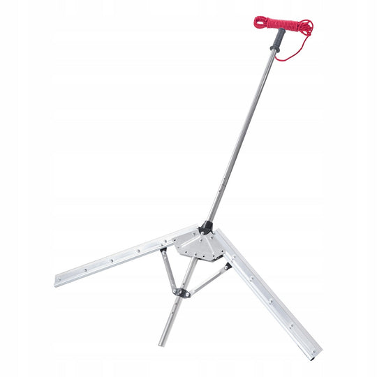 VEVOR PROFESSIONAL POND RAKE WITH ADJUSTABLE WIDTH 1219 MM 9M ROPE